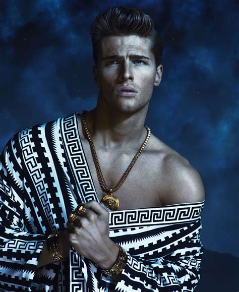 versace men fur|versace male underwear models.